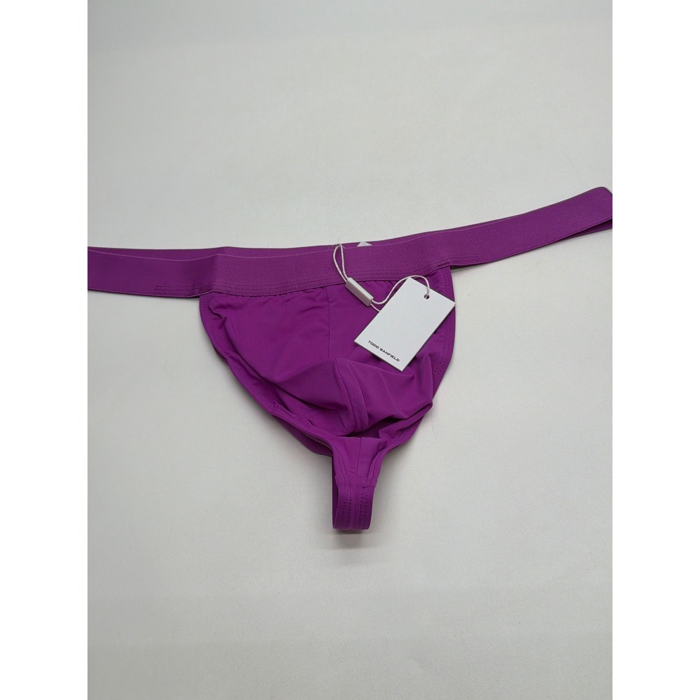 Todd Sanfield Defiant Jock Prickly Purple Mens Underwear XL DE4091 NWT